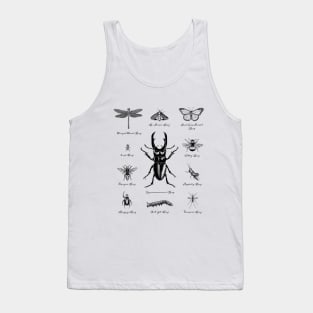 Bugs Beetles Insects Tank Top